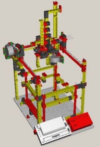 fischertechnik designer diagram of FTI Strap