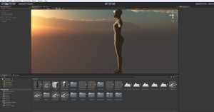Unity 3D Pro 4 Maya Rig Screenshot