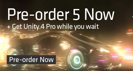 Pre-Order Unity 5 Now