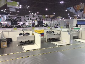 WorldSkills Competition Floor