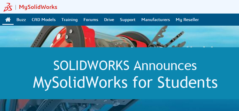 SOLIDWORKS Announces MySolidWorks for Students