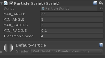 Unity Particle Script