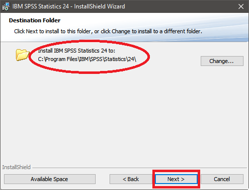 IBM SPSS Installation
