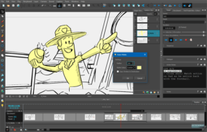 Storyboard Pro Auto Matte Tool