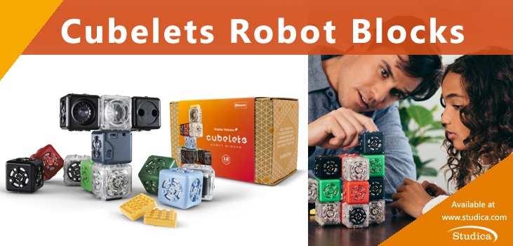 Cubelets Robot Blocks Now Available at Studica