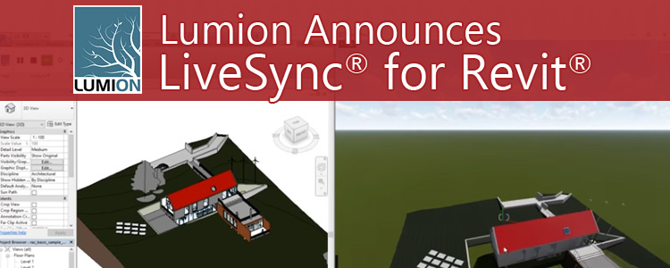 Lumion Announces LiveSync for Revit
