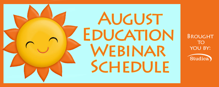 Here Comes The August Education Webinars