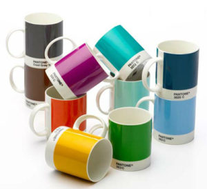 pantone color coffee mugs