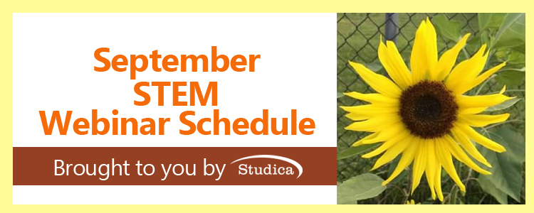 STEM Focused September Webinar Listings