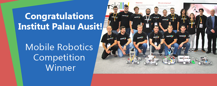 Institut Palau Ausit Wins Mobile Robotics Competition