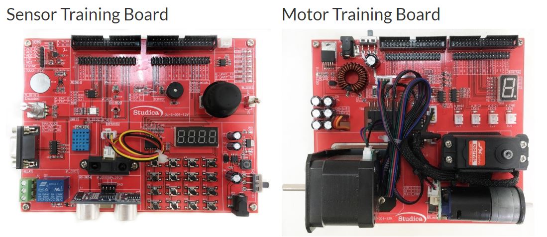 Robotics Sensor & Motor Training Kit for NI myRIO & LabVIEW by Studica