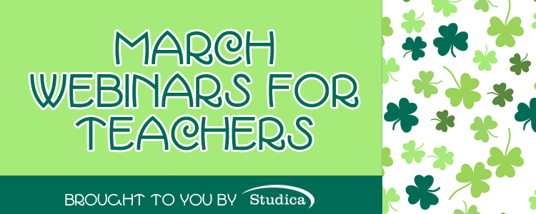 March Winds Bring Exciting 2019 Teacher Webinars