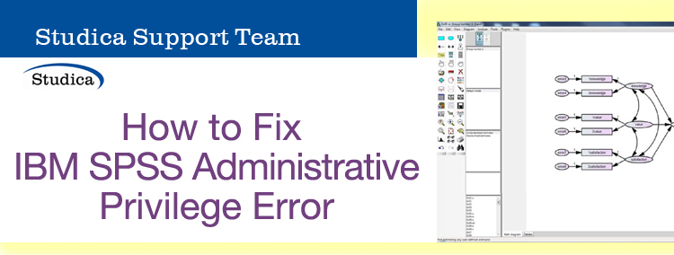 How to Fix IBM SPSS Administrative Privilege Error