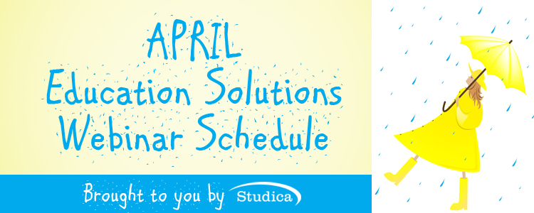 Educator Webinar Schedule for April