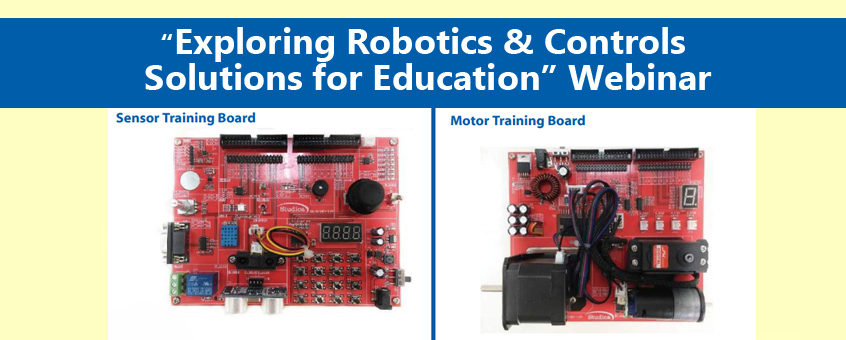 Join Us for Robotics & Controls Education Webinar