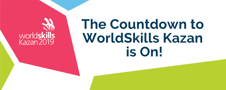 The Countdown to WorldSkills Kazan is On!