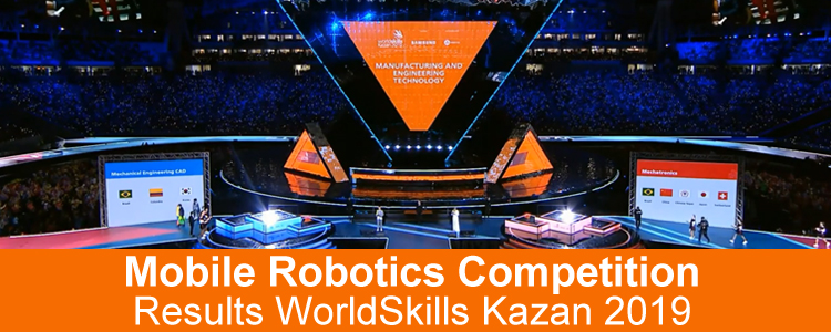 Mobile Robotics Competition Results WorldSkills Kazan 2019