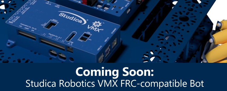 Coming Soon: Studica Robotics VMX FRC-compatible Bot