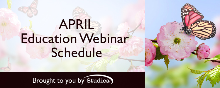 April Schedule of Education Webinars Announced