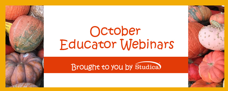 October Schedule for Educator Webinars Announced