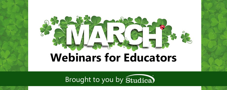 March Ahead with Studica's Education Webinar Schedule