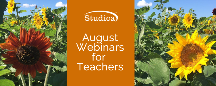 August Education Webinars for Teachers