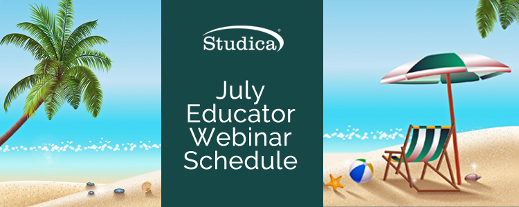 July Educator Webinars: Register Now