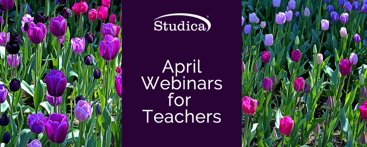 April Webinars for Teachers