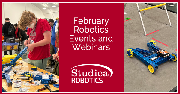 February Robotics Events and Webinars