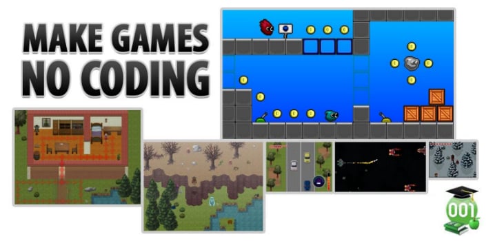 001 Game Creator Makes Game Design a Breeze