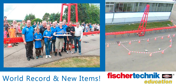 fischertechnik Update: World Record and New Products