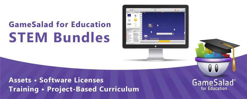 GameSalad STEM Bundles with Curriculum