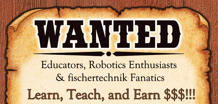 Join the fischertechnik Workshop Team