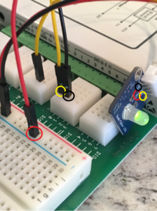 wire up the dual-color LED