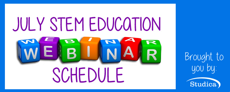 July STEM Education Webinar Listings Announced