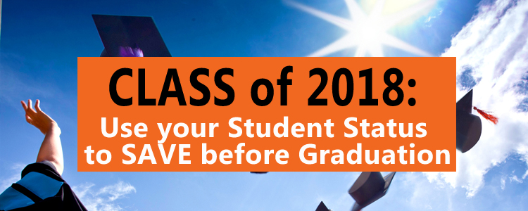 Class of 2018: Use Your Student Discount Before Graduation