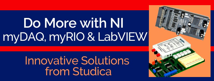Do More with NI myDAQ, myRIO & LabVIEW