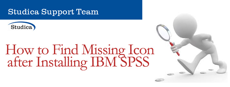 Help! I installed SPSS Statistics, but where is my icon?
