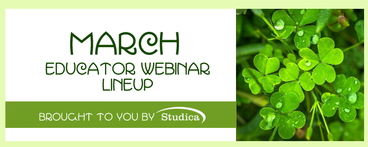 March into Inspiration with this Educator Webinar Lineup