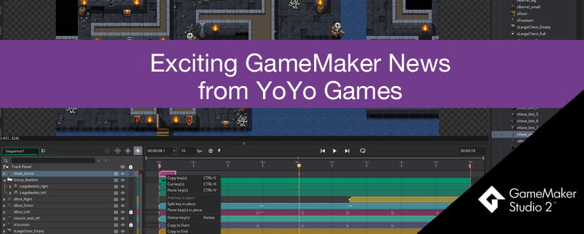Exciting GameMaker News from YoYo Games