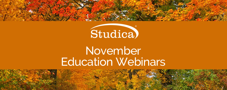 November Education Webinars