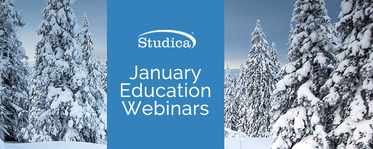 Hello 2021 - January Education Webinar Schedule