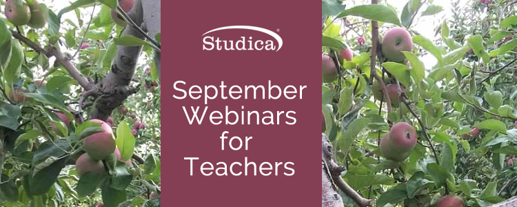 September 2021 Webinar Schedule