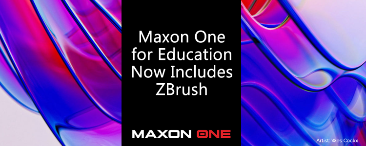 Maxon One for Education Now Includes ZBrush