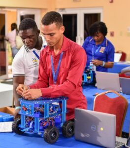 WorldSkills Jamaica Autonomous Mobile Robotics Invitational Training Camp