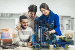 Using Robotics for STEM Education
