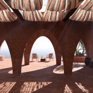 Lumion Pro 2025 Mediterranean Villa Scene