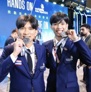 Team Thailand WorldSkills Asia Taipei 2025 AMR Competition