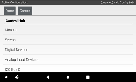 Create a New Configuration Step 3