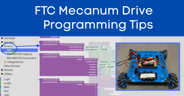 How to Program Field-Centric Drive for an FTC Robot